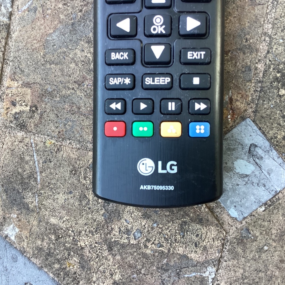 LG Remote Control - Model AKB 75095330 - Picture 3 of 3